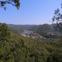 Photo de France - La randonnée du lac des Olivettes